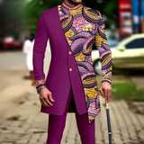 Ensemble Africain Homme Tissu Wax