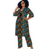 Ensemble Africain Femme Manteau