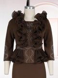 Robe Africaine À Volants