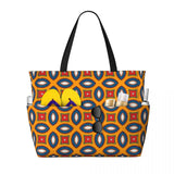 Sac Cabas Africain Orange