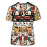 T Shirt Motif Égyptien