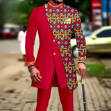 Ensemble Africain Homme Tissu Wax