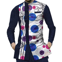 Chemise Africaine Wax Homme Coton