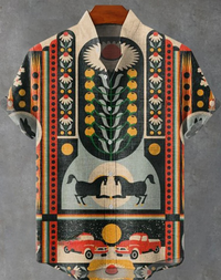 Chemise Africaine Rétro Homme