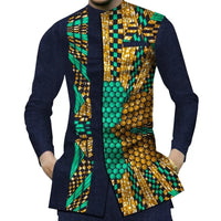 Chemise Africaine Wax Homme Coton