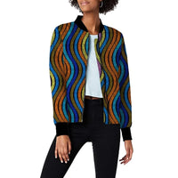 Bombers Femme Style Africain