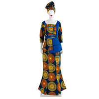 Ensemble 2 Pièces Imprimé Africain