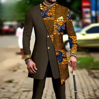 Ensemble Africain Homme Tissu Wax