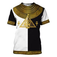 T Shirt Egyptien Motif Collier