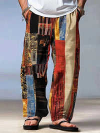 Pantalon Africain Homme Motif Géométrique