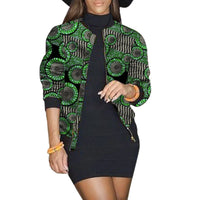 Bombers Femme Motif Africain