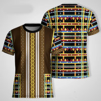 T Shirt Africain Homme Rétro