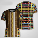 T Shirt Africain Homme Rétro