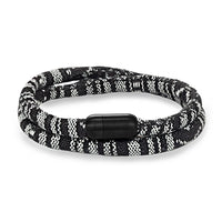 Bracelet Corde Africain Noir