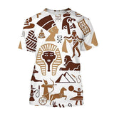 T Shirt Rétro Égyptien