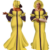 Robe Africaine Sirene Wax
