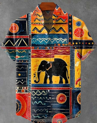 Chemise Africaine Rétro Homme
