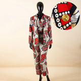 Ensemble Blazer À Simple Boutonnage