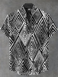 Chemise Homme Africain Décontracté Manche Courte