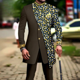 Ensemble Africain Homme Tissu Wax