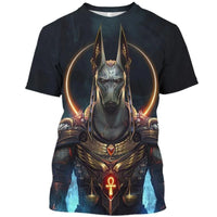 T Shirt Egyptien Motif Dieu