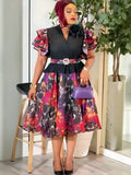 Robe Africaine Evasée