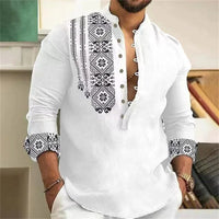 Chemise Africaine Homme Cintrée