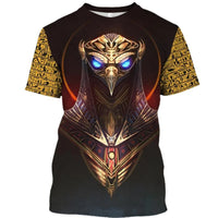 T Shirt Egyptien Motif Dieu