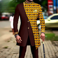 Ensemble Africain Homme Tissu Wax