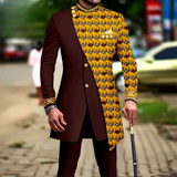 Ensemble Africain Homme Tissu Wax
