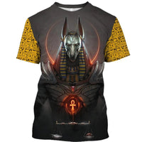 T Shirt Egyptien Motif Dieu