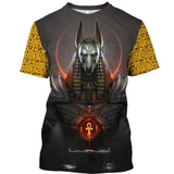 T Shirt Egyptien Motif Dieu