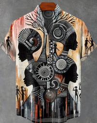 Chemise Africaine Rétro Homme