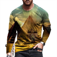 T Shirt Africain Tribal Manche Longue