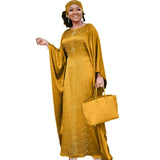 Robe Africaine Elegante À Perle