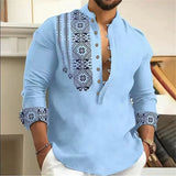 Chemise Africaine Homme Cintrée