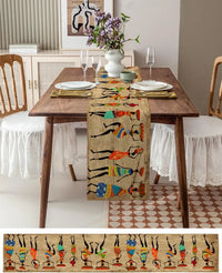 Chemin de Table Tissu Africain