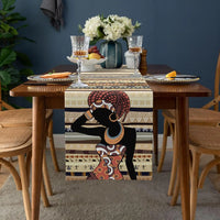 Chemin de Table Motif Africain