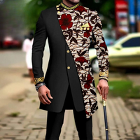 Ensemble Africain Homme Tissu Wax