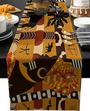 Chemin de Table Motif Femme Africain