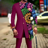 Ensemble Africain Homme Tissu Wax