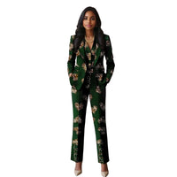 Ensemble Blazer À Simple Boutonnage