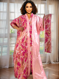 Robe Africaine Broderie Florale