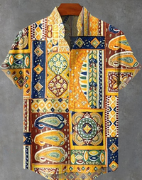 Chemise Africaine Rétro Homme