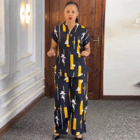 Ensemble Chemisier Africain Femme