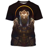 T Shirt Egyptien Motif Dieu
