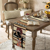 Chemin de Table Motif Africain