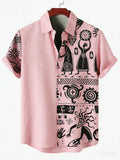 Chemise Africaine Ethnique Manche Courte