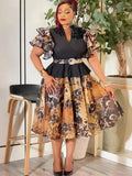 Robe Africaine Evasée