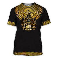 T Shirt Egyptien Motif Collier